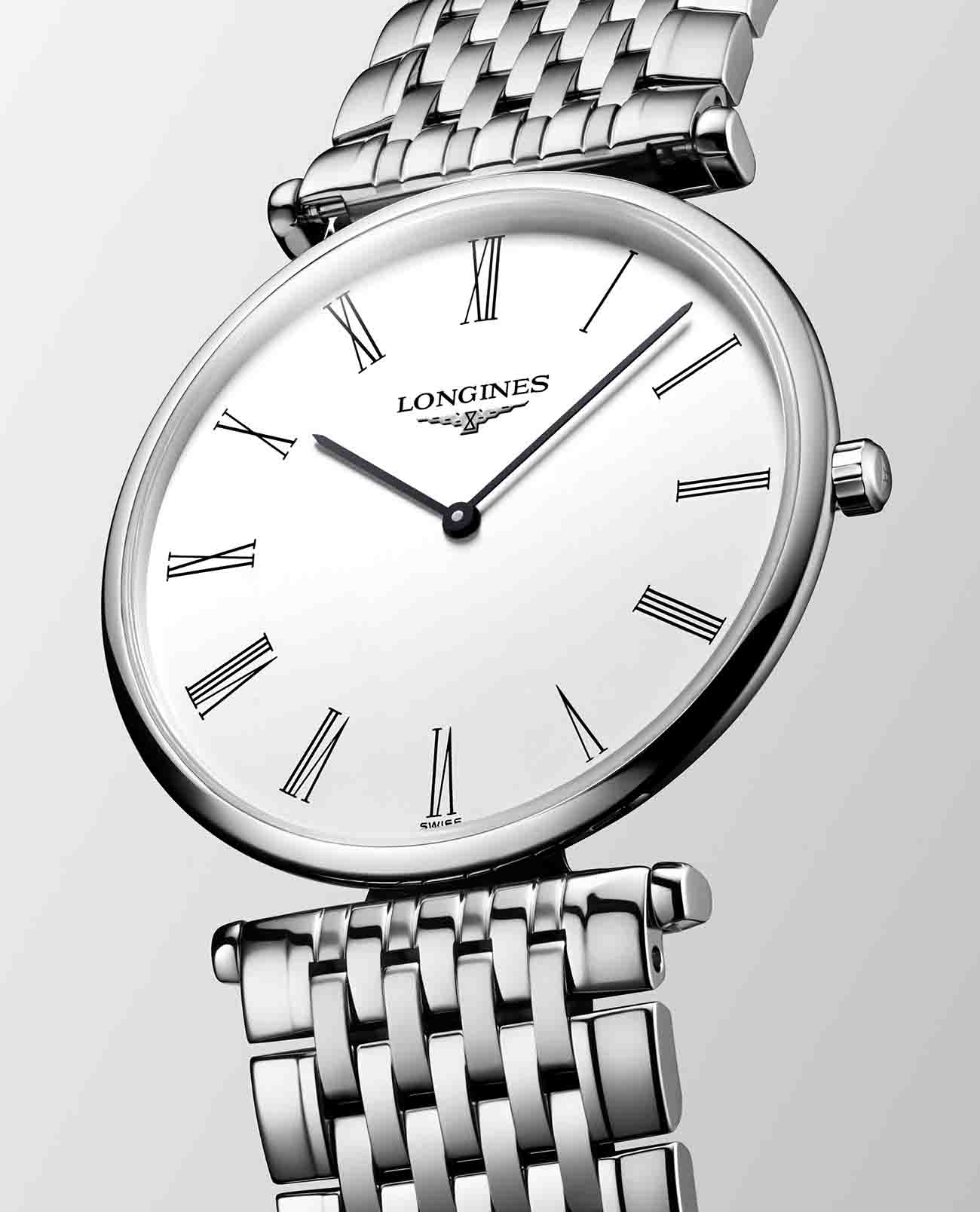 Оригинальные часы Longines Longines La Grande Classique L4.709.4.21.6 кварцевые калибр механизма l420 (на основе eta 282.001) общий вид